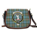 Clan Cathcart Crest Tartan Saddle Bag MS851