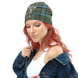 Clan Cathcart Crest Tartan Beanies Hat LC131