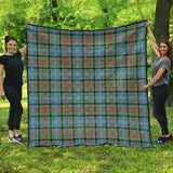 Clan Cathcart Tartan Premium Quilt F1056