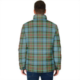 Clan Cathcart Crest Tartan Padded Jacket RF131