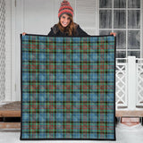 Clan Cathcart Tartan Premium Quilt F1056