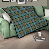 Clan Cathcart Tartan Premium Quilt F1056