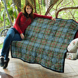 Clan Cathcart Tartan Premium Quilt F1056