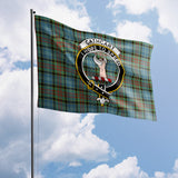 Clan Cathcart Crest Tartan Flag CF131