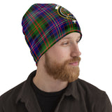 Clan Chalmers Modern Crest Tartan Beanies Hat LC132