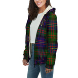 Clan Chalmers Modern Crest Tartan Sherpa Hoodie CT851