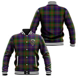 Clan Chalmers Modern Crest Tartan Baseball Jacket JM851