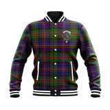 Clan Chalmers Modern Crest Tartan Baseball Jacket JM851