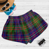 Clan Chalmers Modern Crest Tartan Womens Shorts NW2042