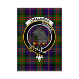 Clan Chalmers Modern Crest Tartan Flag CF132