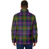 Clan Chalmers Modern Crest Tartan Padded Jacket RF132