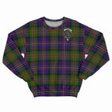 Clan Chalmers Modern Crest Tartan Sweatshirt HC851