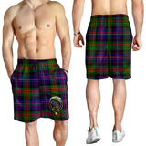 Clan Chalmers Modern Crest Tartan Mens Shorts NS850