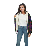 Clan Chalmers Modern Tartan Sherpa Hoodie - Classic Style CS 1040