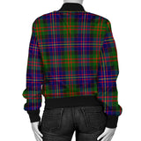 Clan Chalmers Modern Crest Tartan Bomber Jacket ZJ132