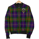 Clan Chalmers Modern Crest Tartan Bomber Jacket ZJ132