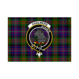 Clan Chalmers Modern Crest Tartan Flag CF132