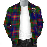 Clan Chalmers Modern Crest Tartan Bomber Jacket ZJ132