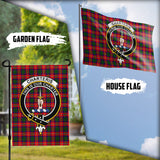 Clan Charteris Crest Tartan Flag CF133