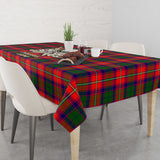 Clan Charteris Tartan Tablecloth Golden Sword of Courageous Legacy BG136