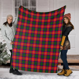 Clan Charteris Tartan Blanket U150