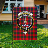 Clan Charteris Crest Tartan Flag CF133