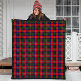 Clan Charteris Tartan Premium Quilt F1054