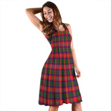 Clan Charteris Tartan Sleeveless Midi Womens Dress VS1055