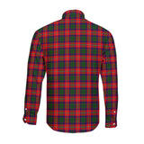 Clan Charteris Crest Tartan Long Sleeve Shirt PC850