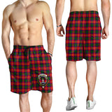 Clan Charteris Crest Tartan Mens Shorts NS849