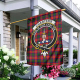 Clan Charteris Crest Tartan Flag CF133