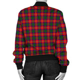 Clan Charteris Crest Tartan Bomber Jacket ZJ133