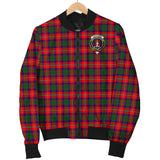 Clan Charteris Crest Tartan Bomber Jacket ZJ133