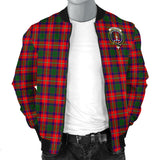 Clan Charteris Crest Tartan Bomber Jacket ZJ133