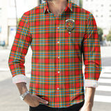 Clan Chattan Crest Tartan Long Sleeve Shirt PC849