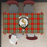 Clan Chattan Tatan Tablecloth with Family Crest BC134