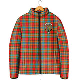 Clan Chattan Crest Tartan Padded Jacket RF134