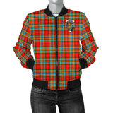 Clan Chattan Crest Tartan Bomber Jacket ZJ134