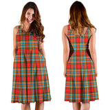 Clan Chattan Tartan Sleeveless Midi Womens Dress VS1054