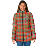 Clan Chattan Crest Tartan Padded Jacket RF134