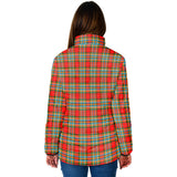 Clan Chattan Crest Tartan Padded Jacket RF134