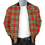 Clan Chattan Crest Tartan Bomber Jacket ZJ134