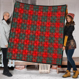 Clan Cheyne Tartan Premium Quilt F1052