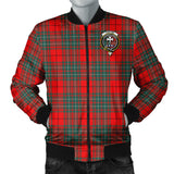 Clan Cheyne Crest Tartan Bomber Jacket ZJ135