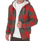 Clan Cheyne Crest Tartan Sherpa Hoodie CT848