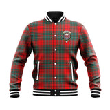 Clan Cheyne Crest Tartan Baseball Jacket JM848