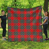 Clan Cheyne Tartan Premium Quilt F1052