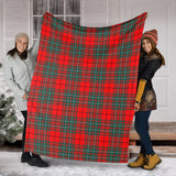 Clan Cheyne Tartan Blanket U152