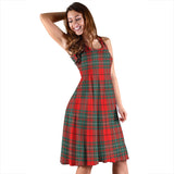 Clan Cheyne Tartan Sleeveless Midi Womens Dress VS1053