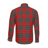 Clan Cheyne Crest Tartan Long Sleeve Shirt PC848